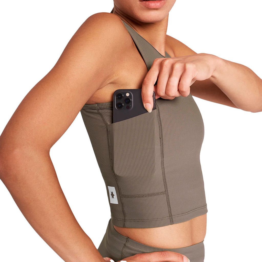 Saysky Combat Rib Crop Top Dame