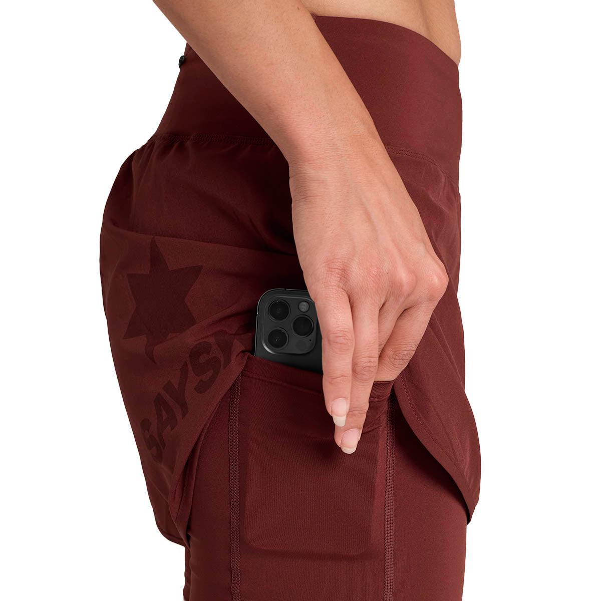 Saysky Pace 2 In 1 Shorts 3" Dame