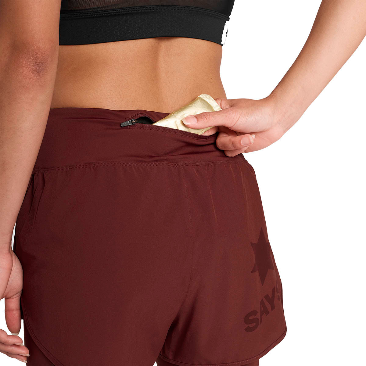 Saysky Pace 2 In 1 Shorts 3" Dame