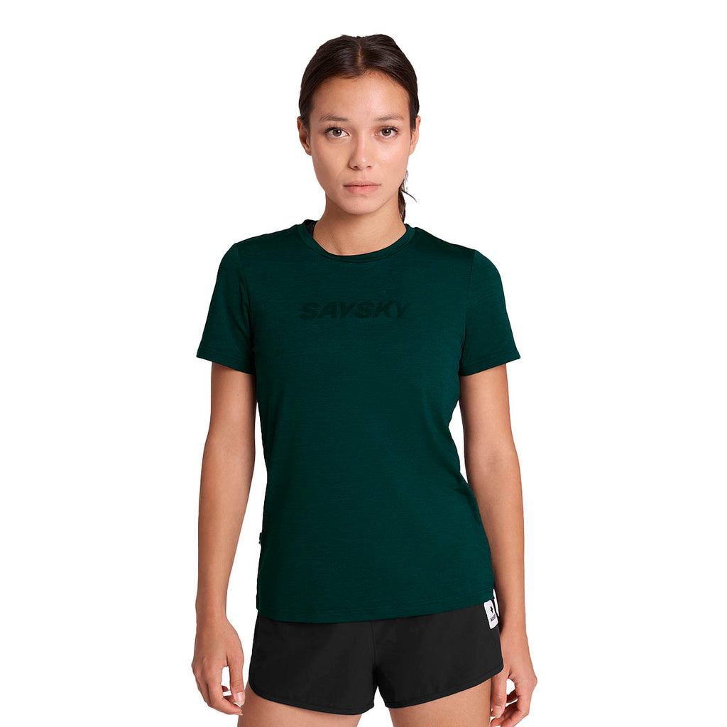 Saysky Logo Pace T-shirt Dame