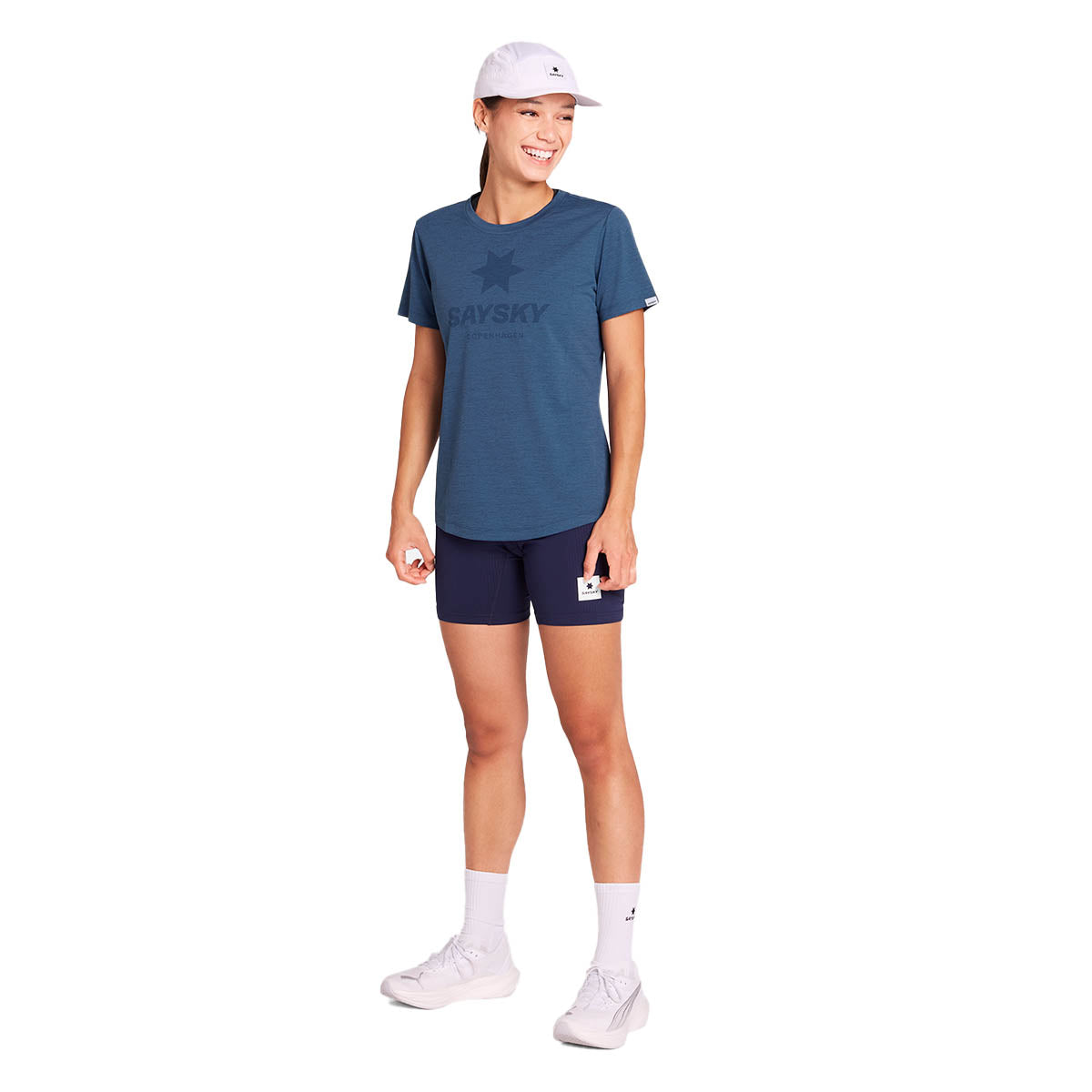 Saysky Logo Combat Pro T-shirt Dame