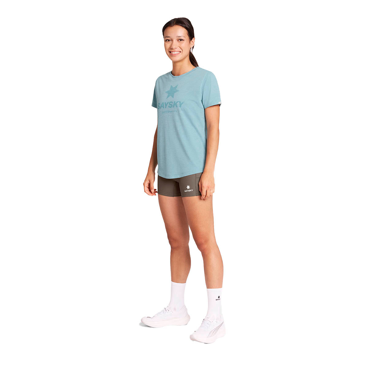 Saysky Logo Combat Pro T-shirt Dame