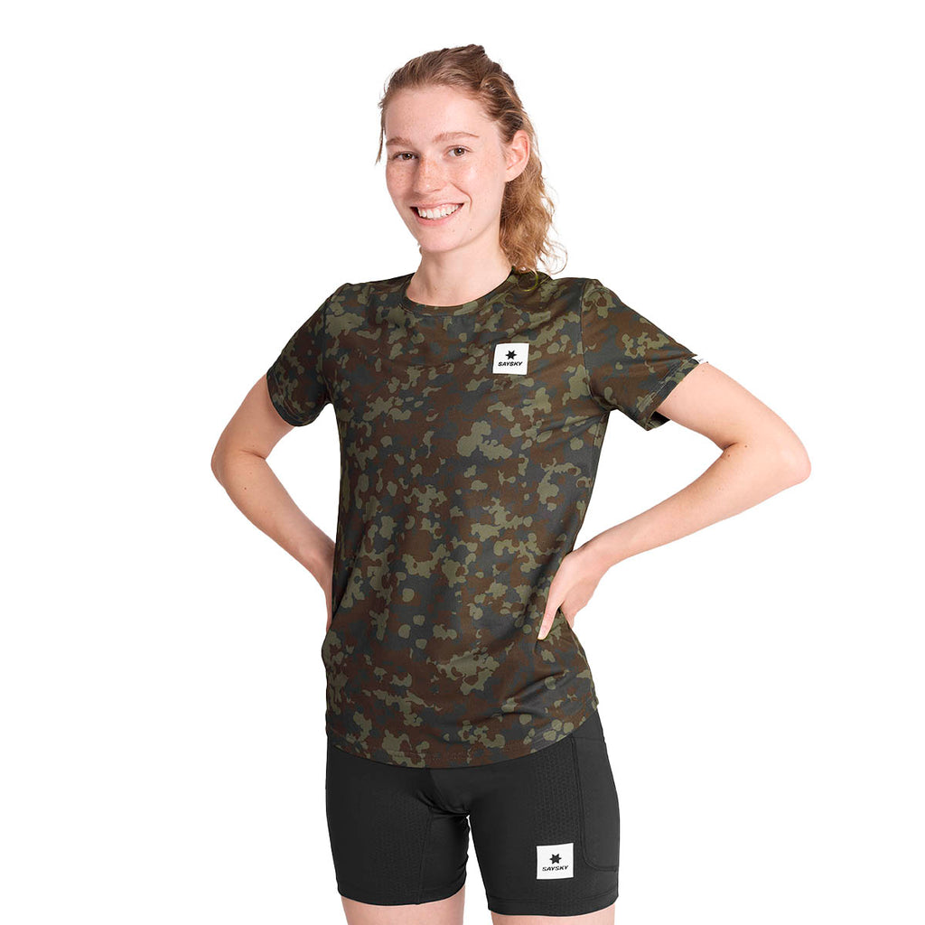 Saysky Camo Combat T-shirt Dame
