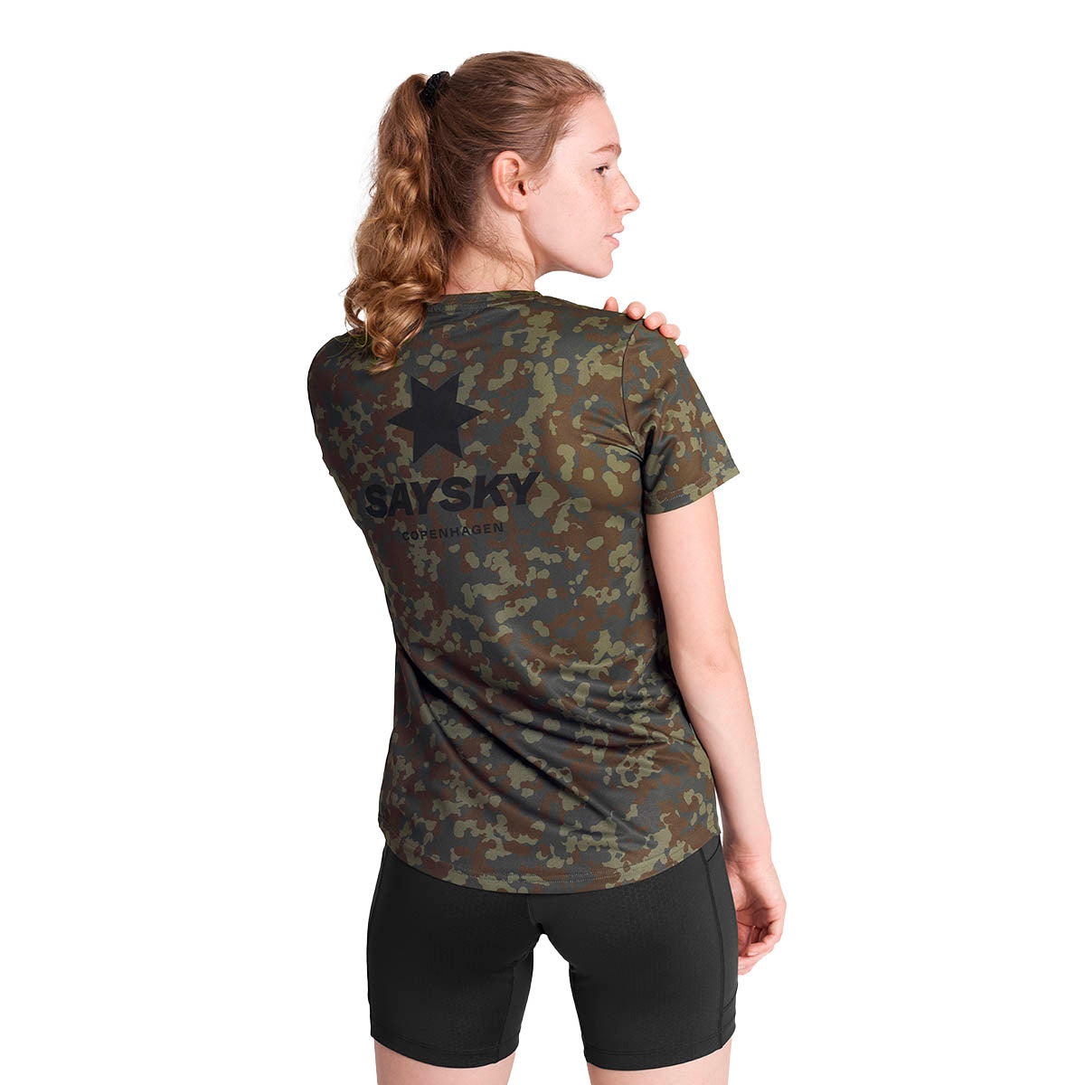 Saysky Camo Combat T-shirt Dame