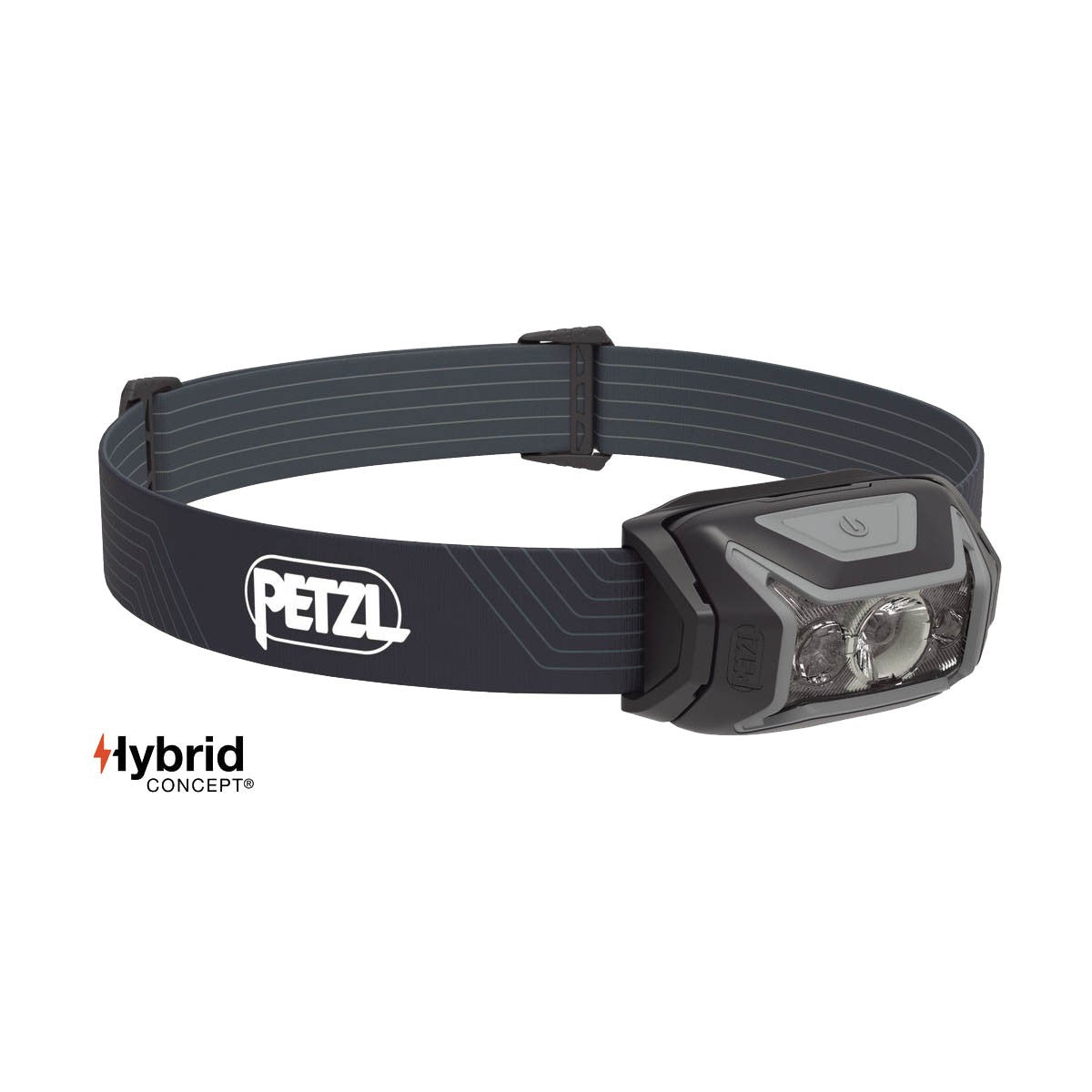 Petzl Actik Pandelampe 450 Lumens Grå