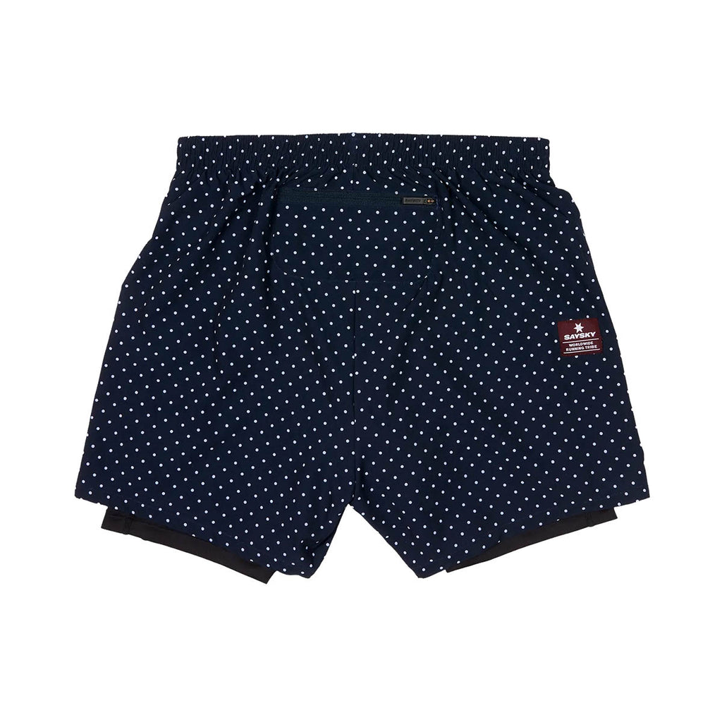 Saysky Polka 2 In 1 Shorts 5" Herre