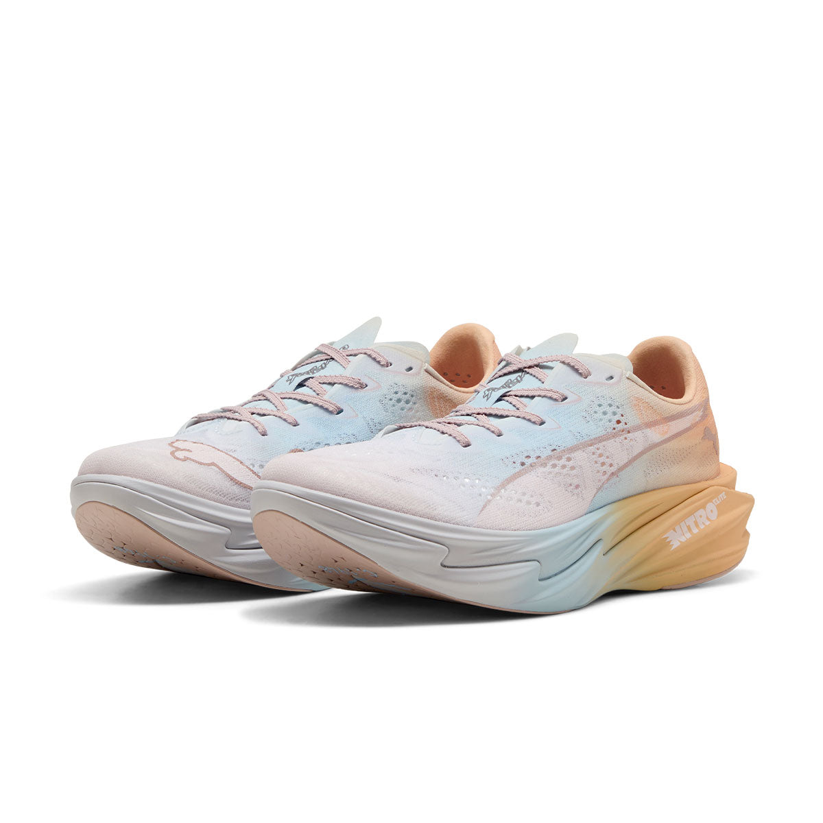Puma Deviate NITRO Elite 4 RC Dame løbesko i lyserøde nuancer