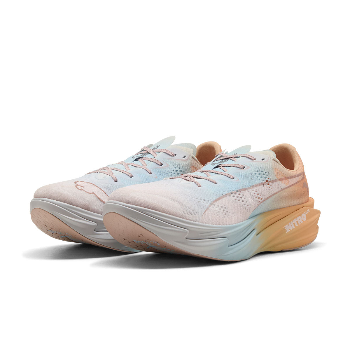 Puma Deviate NITRO Elite 4 RC Herre løbesko i lyse farver