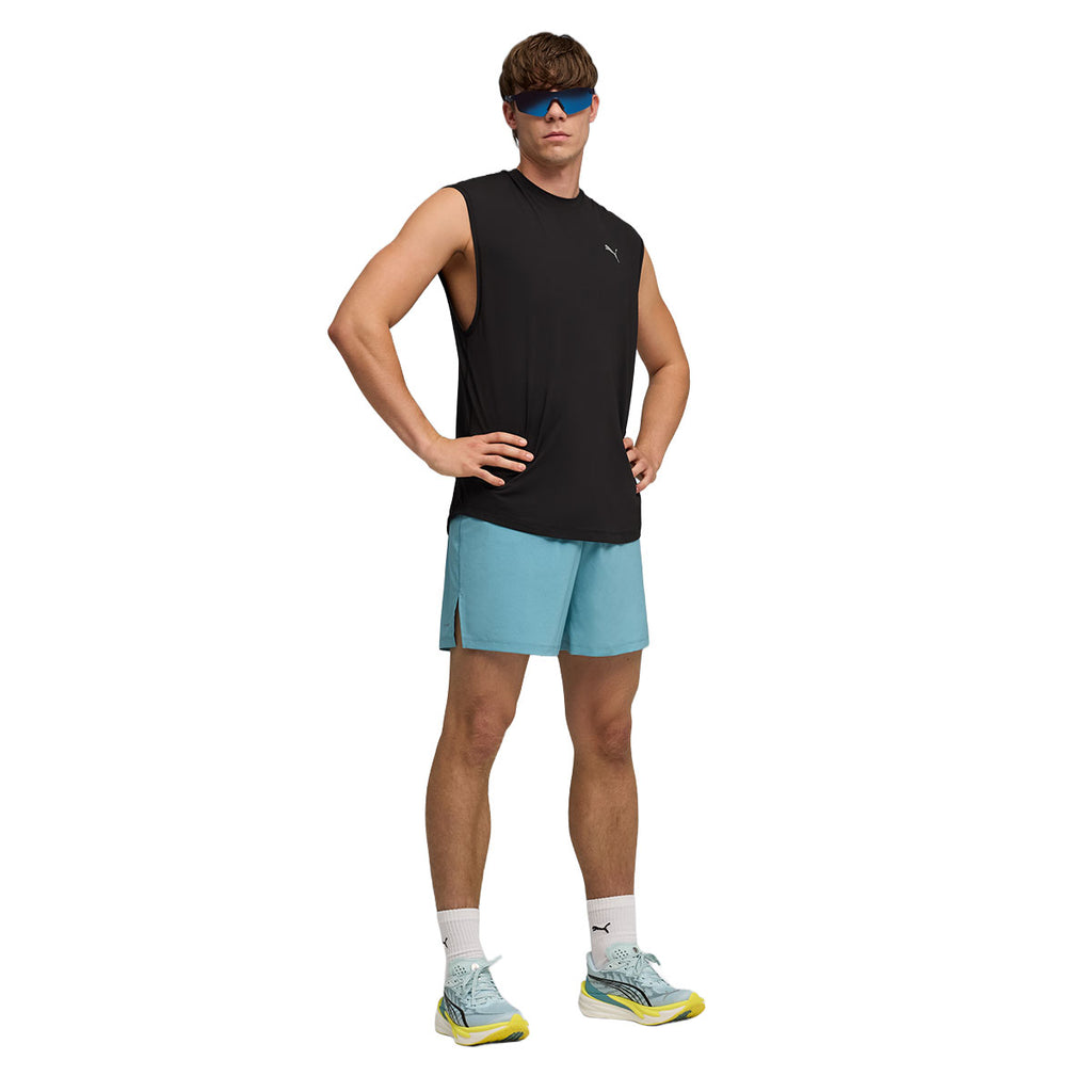 Puma Dreamrun 5" Drycell shorts til mænd i blå farve