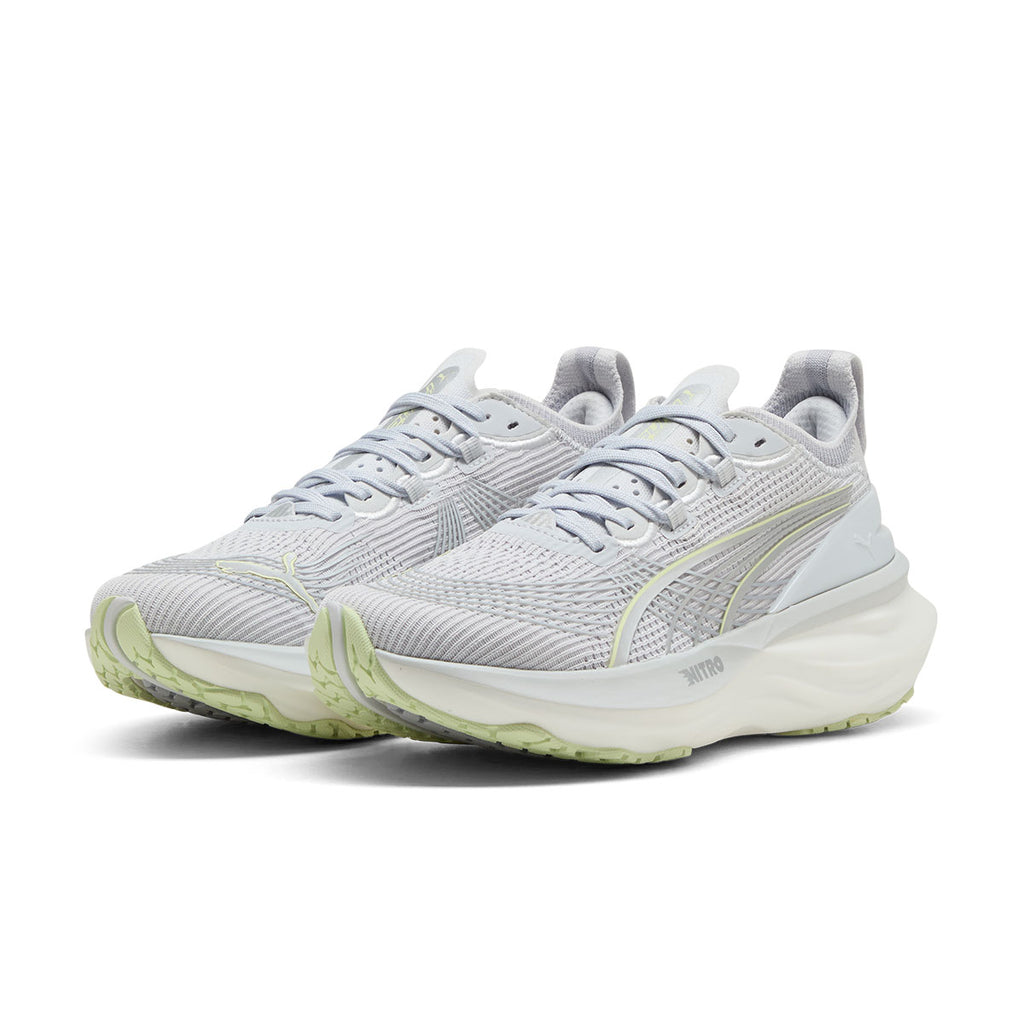 Puma ForeverRun NITRO 2 Dame løbesko i grå og hvid