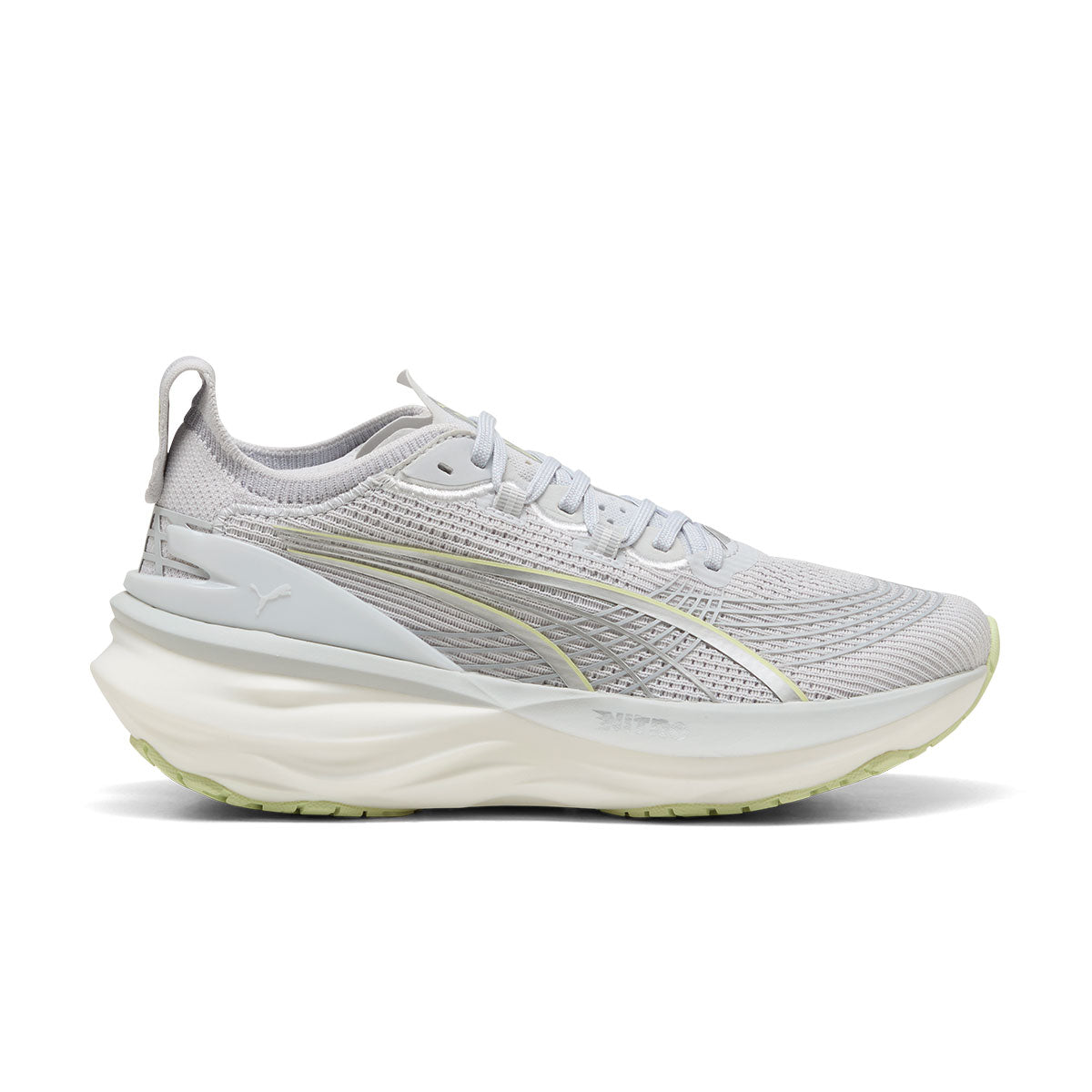 Puma ForeverRun NITRO 2 Dame løbesko i grå og hvid