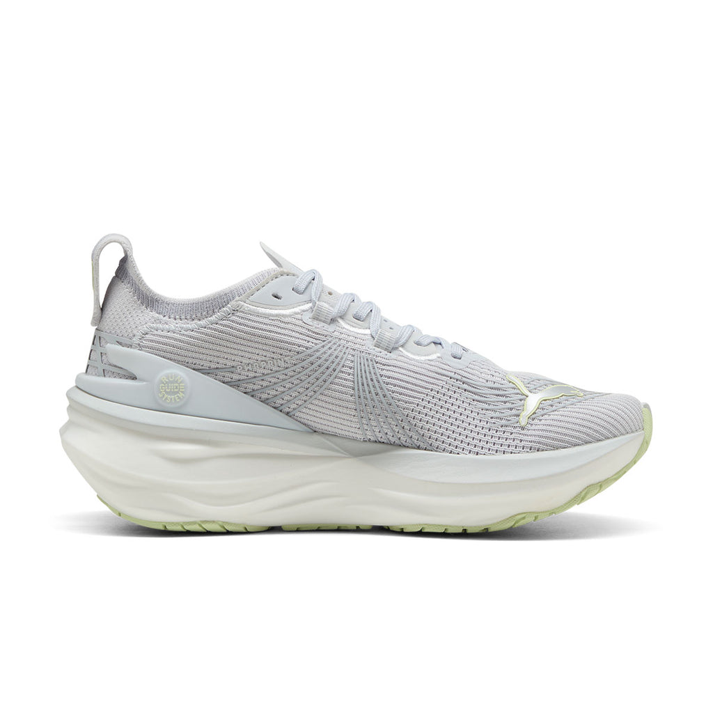 Puma ForeverRun NITRO 2 Dame løbesko i grå med grønne detaljer