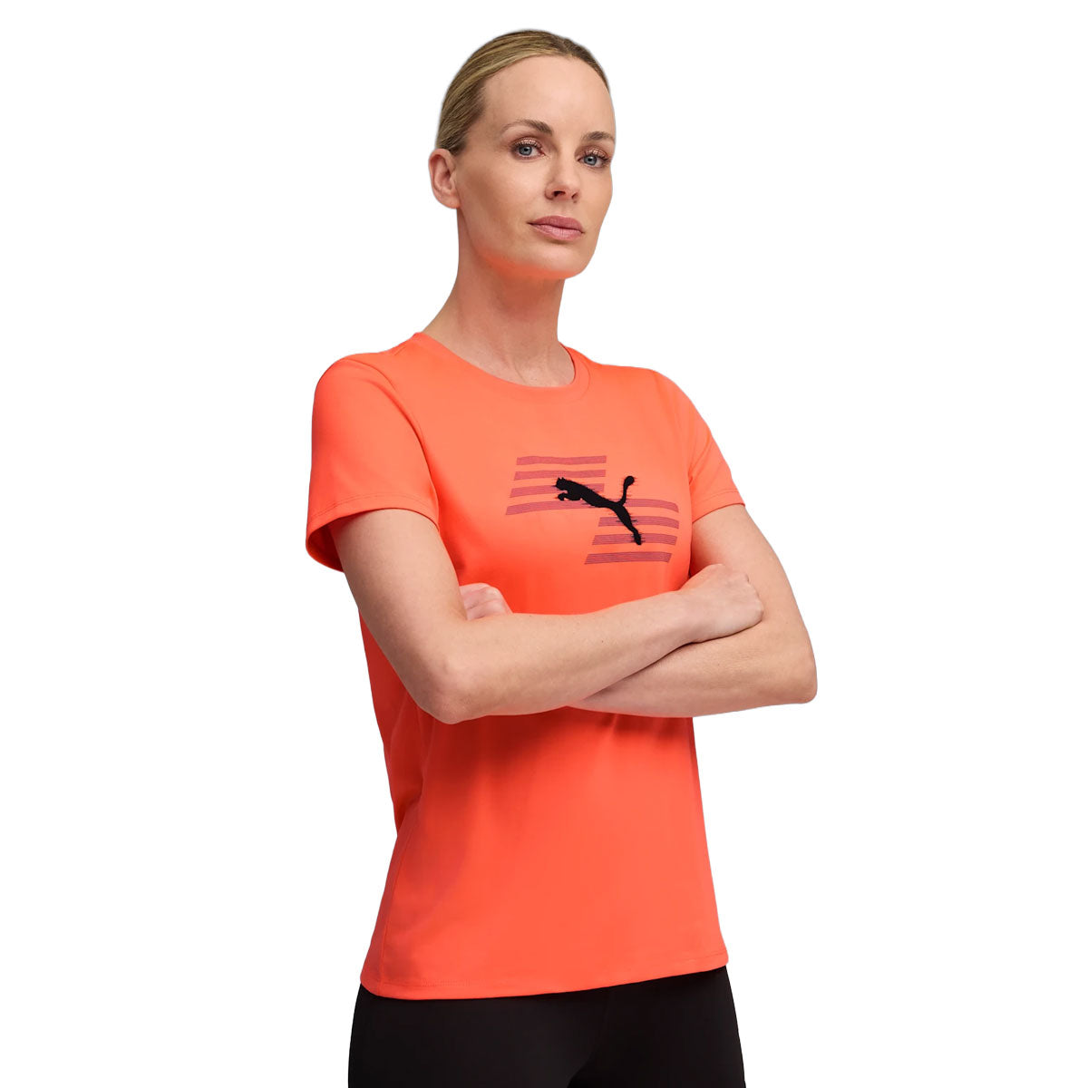 Puma Hyrox Poly Graphic T-shirt Dame