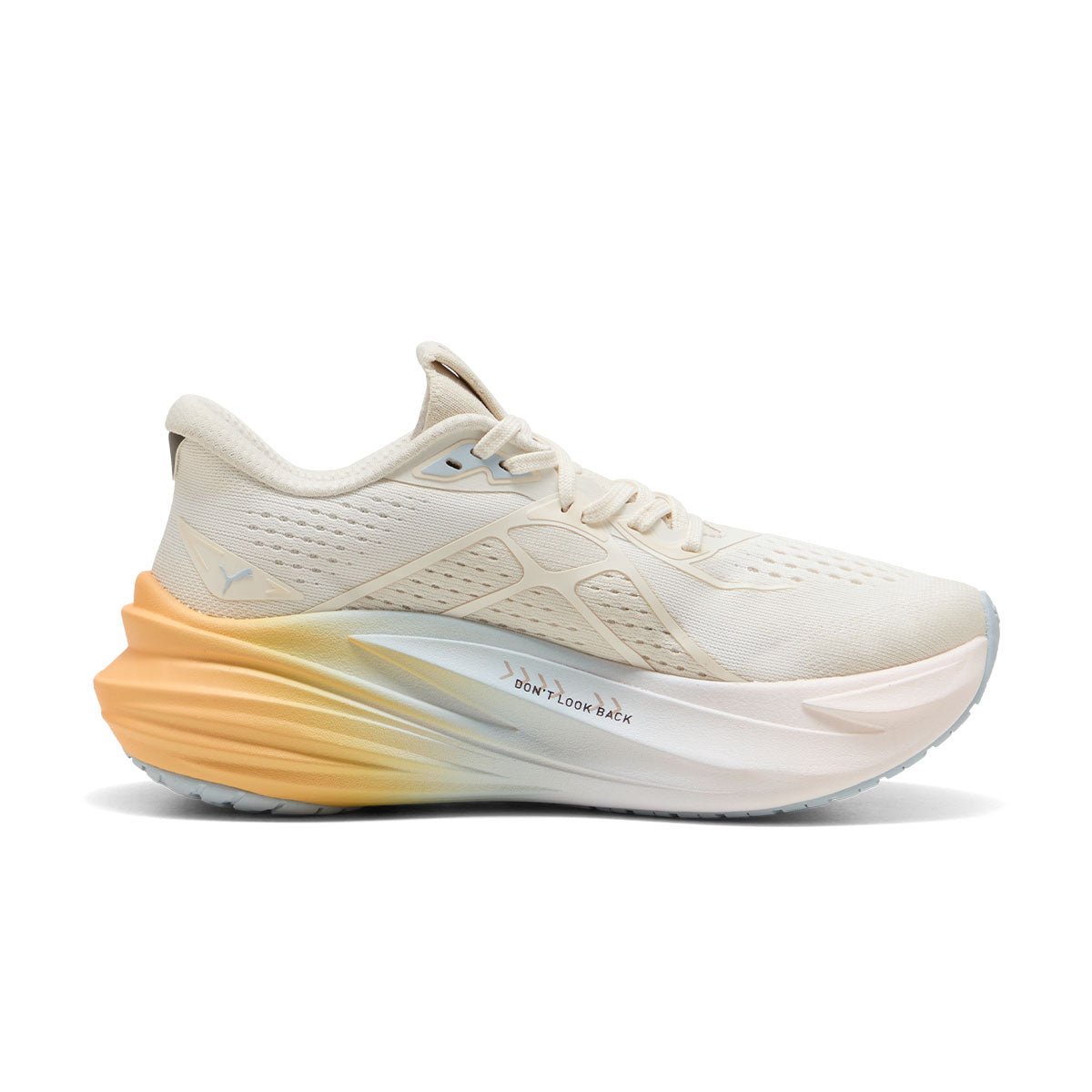 Puma MagMax NITRO 2 RC Dame løbesko i lys beige og orange