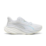 Puma Result NITRO Dame løbesko i hvid med blå detaljer