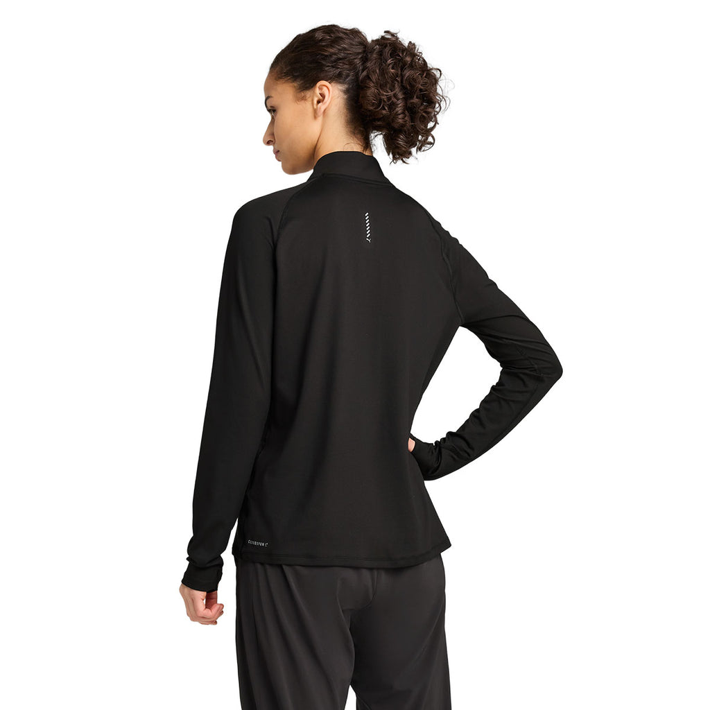 Sort Puma Run Velocity Cloudspun 1/4 zip trøje til damer