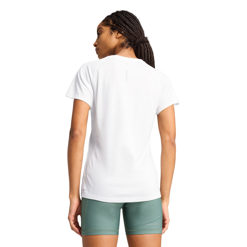 Hvid Puma Run Velocity Tee Dame set bagfra