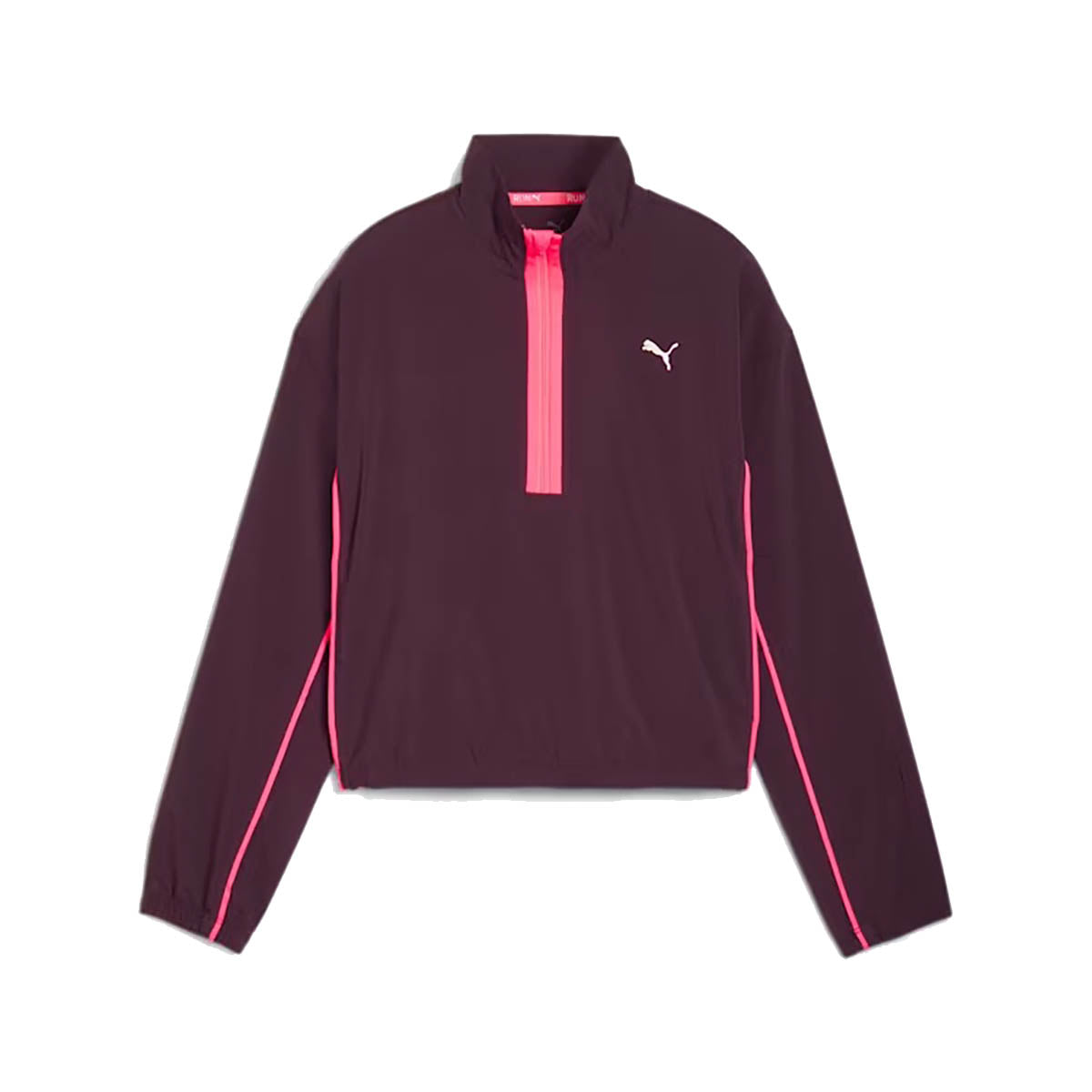 Puma Run For Her Woven ½ Zip Dame