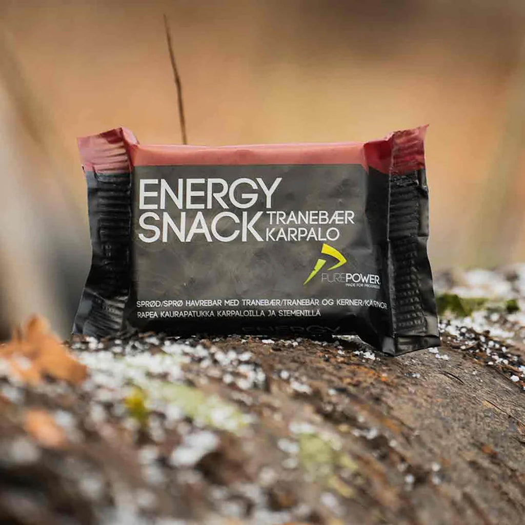 Purepower Energy Snack Tranebær stk