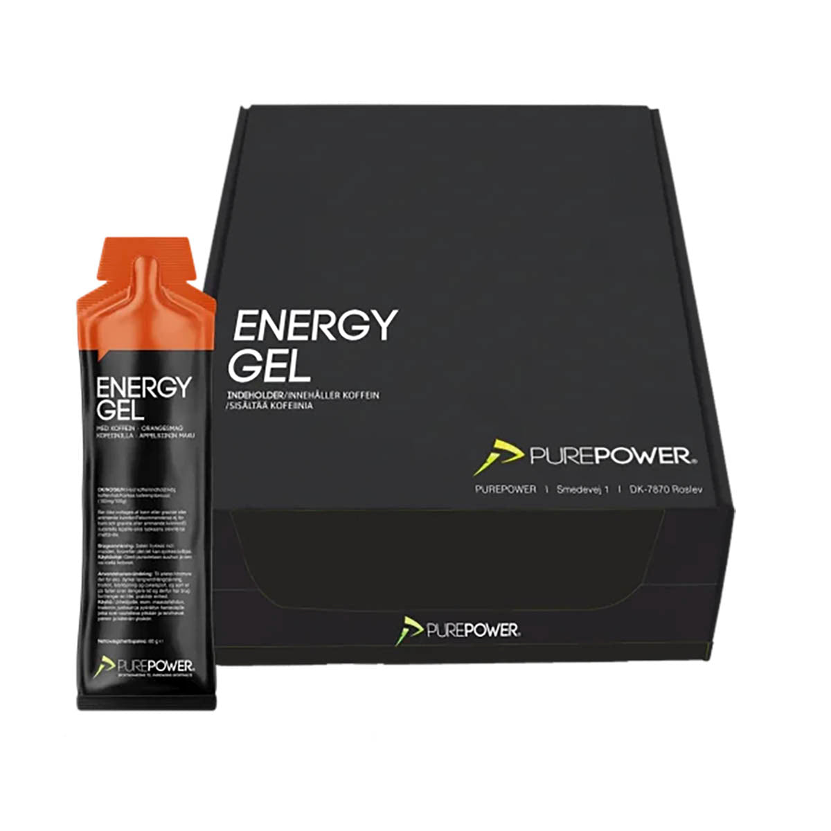 Purepower Energy Gel Appelsin Koffein 60 g
