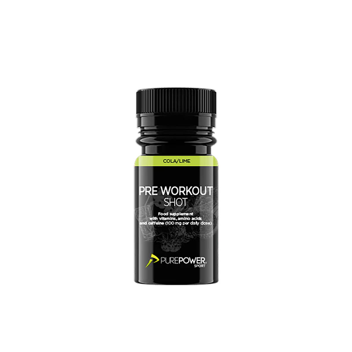 Purepower Pre-Workout Shot Cola/lime 60 ml