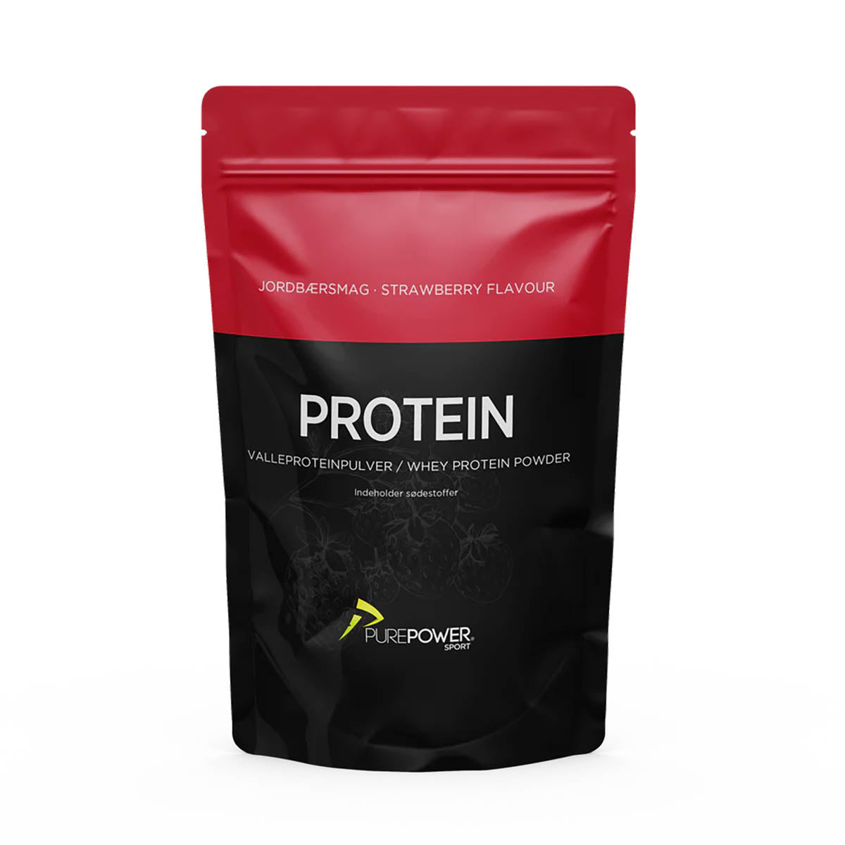 Purepower Valleprotein Jordbær 400 g