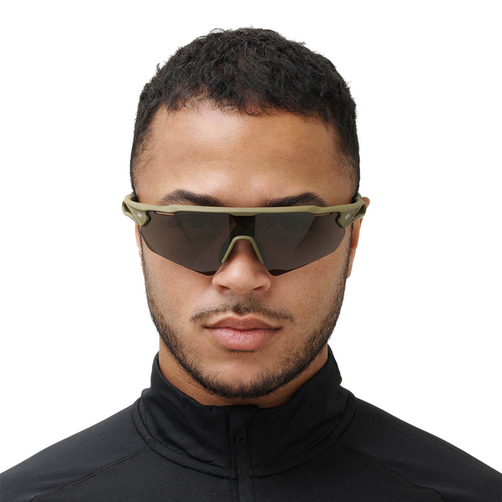 MessyWeekend Rapid Grey Army Solbrille