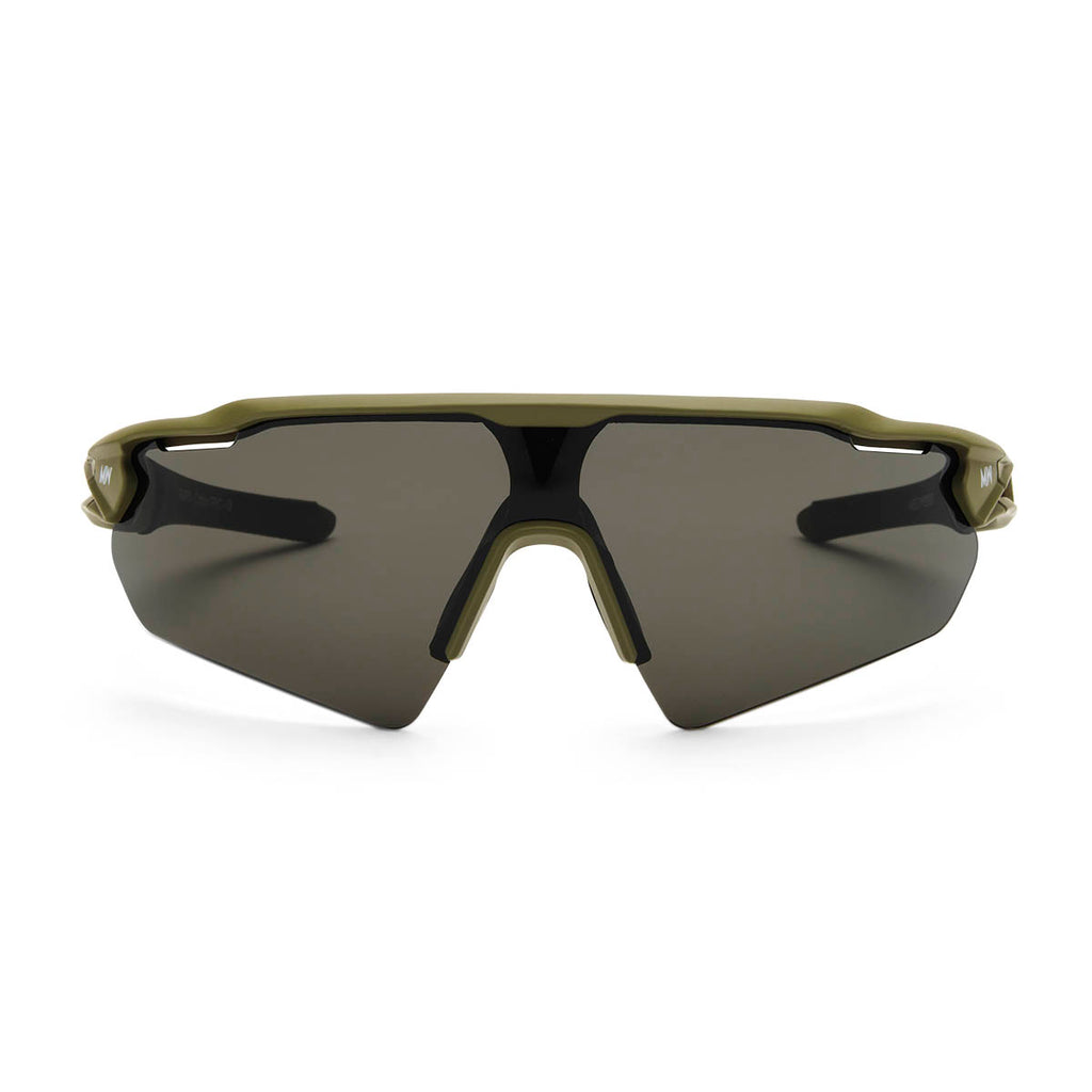 MessyWeekend Rapid Grey Army Solbrille