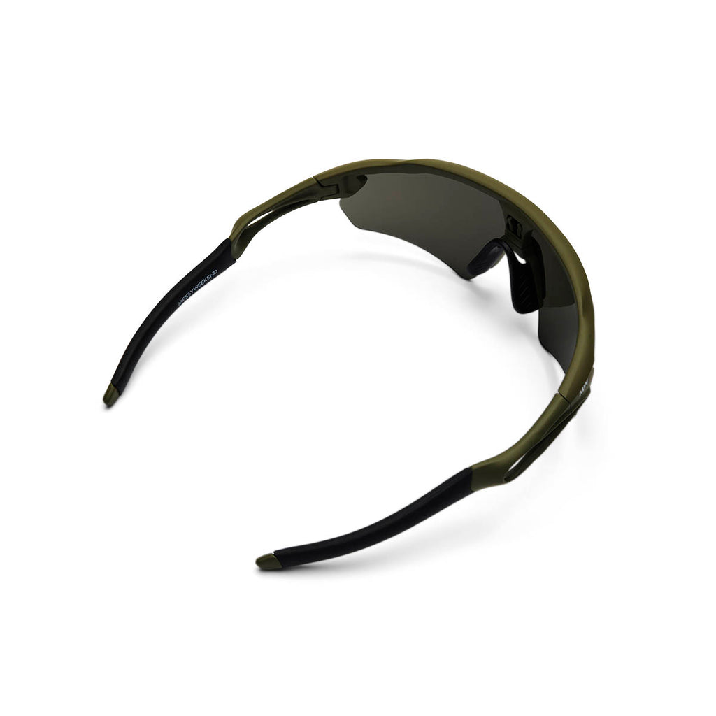 MessyWeekend Rapid Grey Army Solbrille
