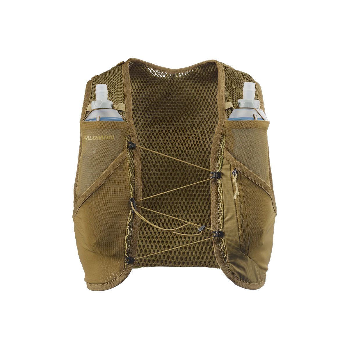 Salomon Active Skin 4 SET vest med vandflasker og netdesign