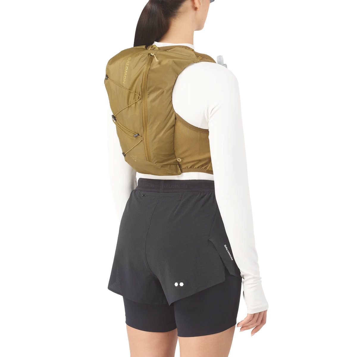 Salomon Active Skin 8 SET vandtaske i brun farve