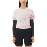 Salomon S/Lab Speed T-shirt til kvinder med grafisk mønster