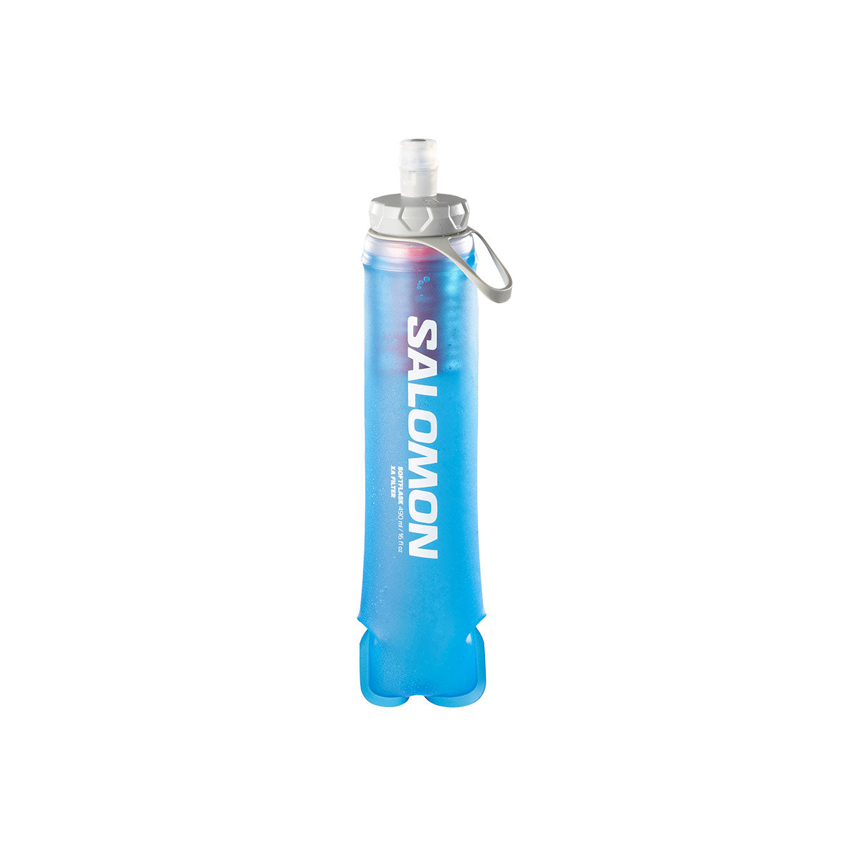 Salomon Softflask XA Filter 490 ml drikkedunk i blå farve