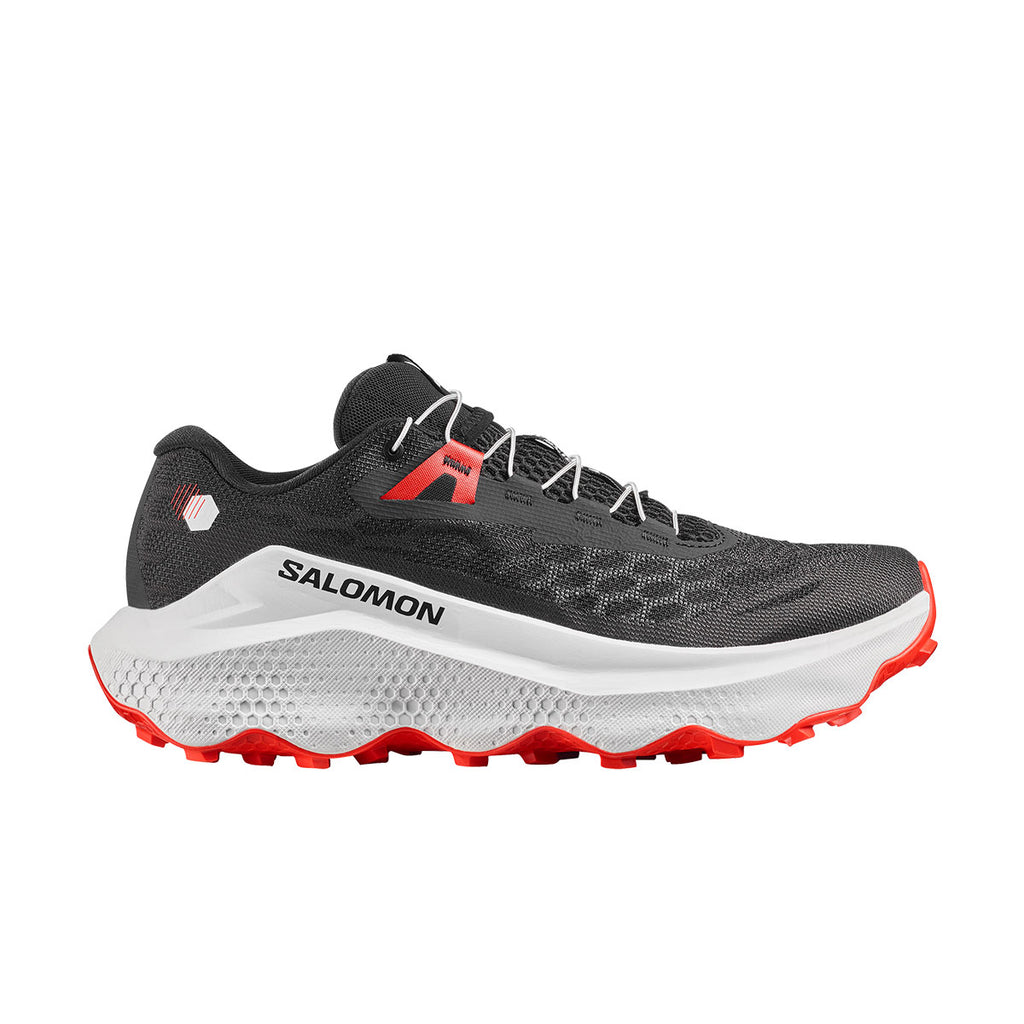 Salomon Ultra Glide 4 Herre trailsko i grå og rød farve