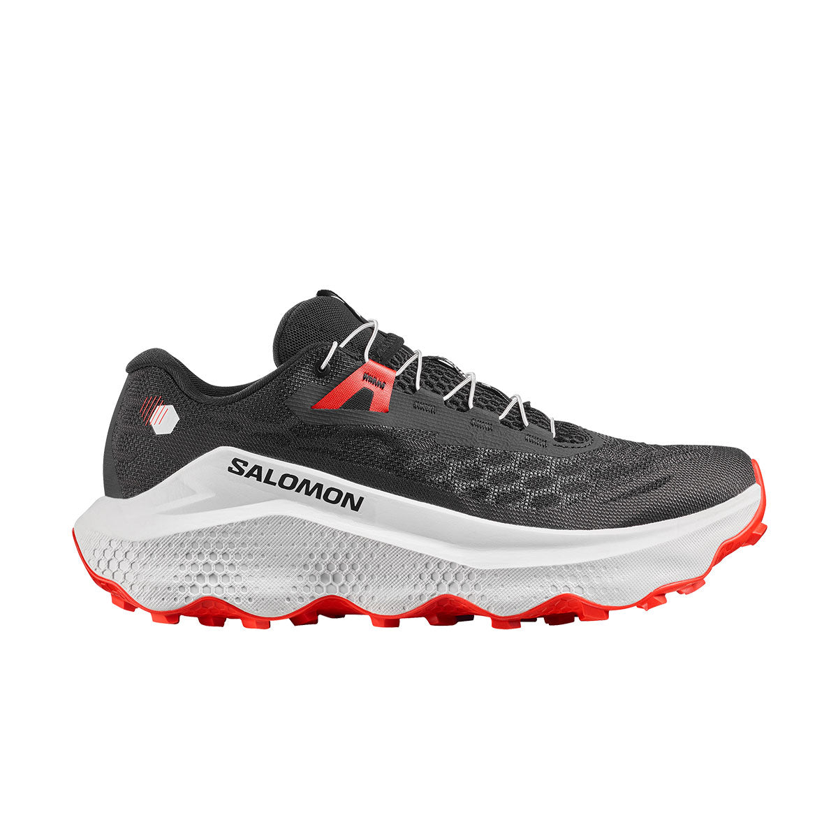 Salomon Ultra Glide 4 Herre trailsko i grå og rød farve