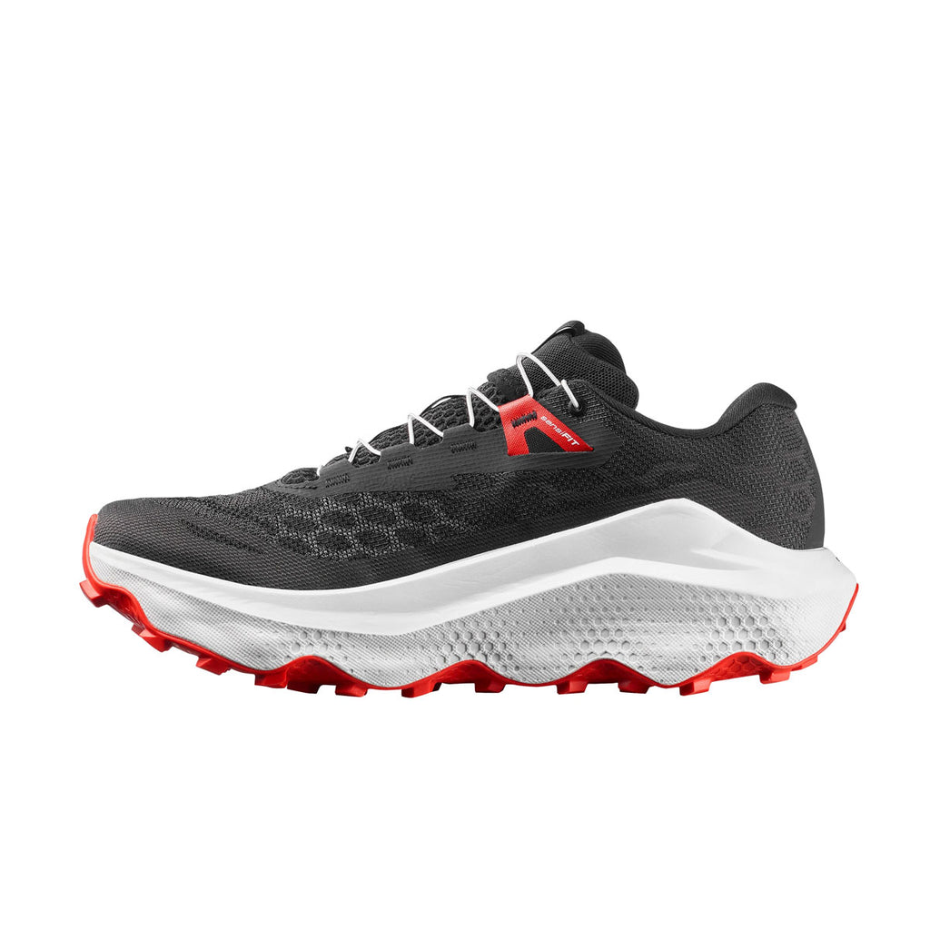 Salomon Ultra Glide 4 Herre trailsko i grå og rød farve