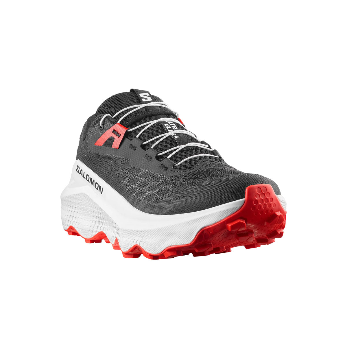 Salomon Ultra Glide 4 Herre trailsko i grå og rød farve