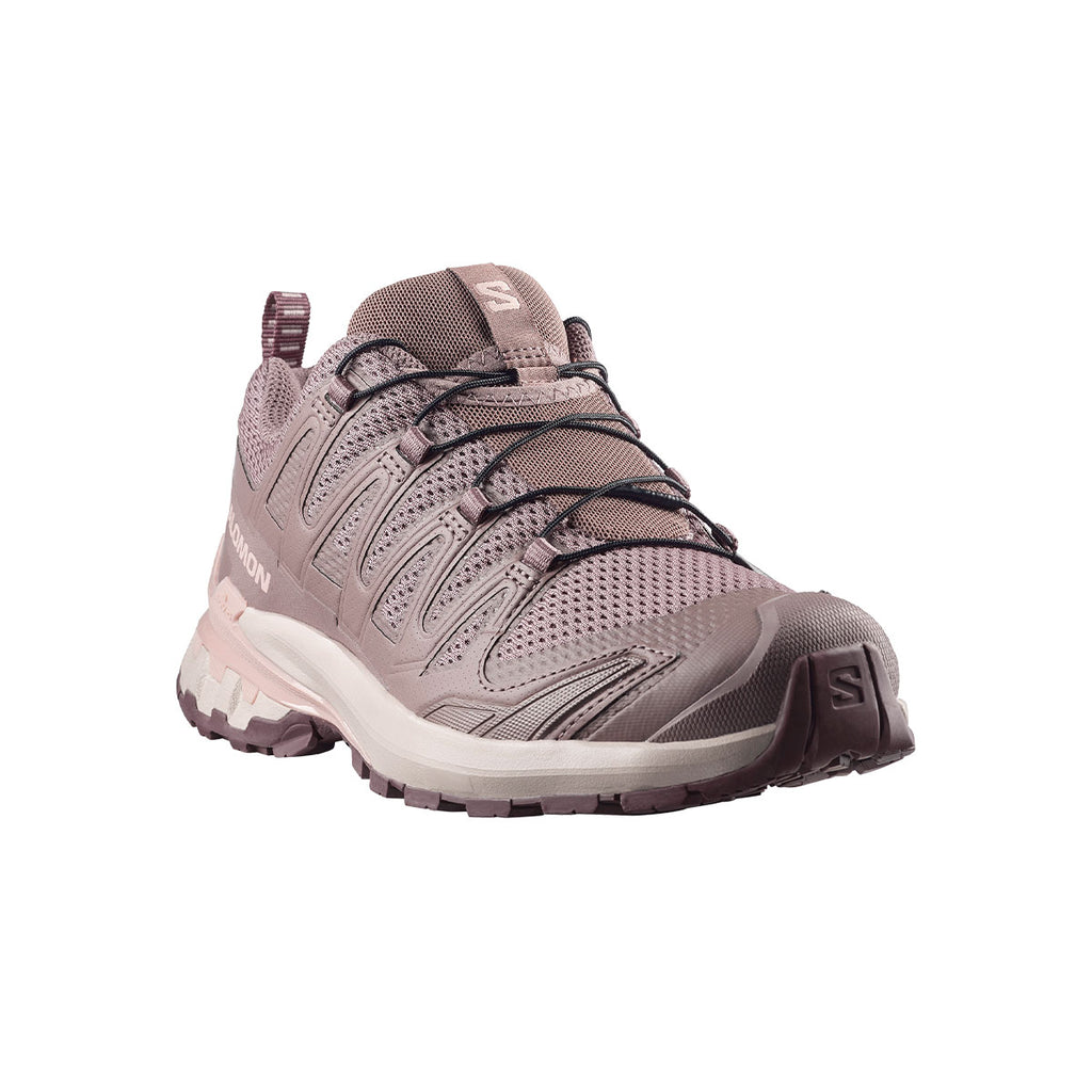 Salomon XA Pro 3D V9 dame trailsko i lyserød og grå farve