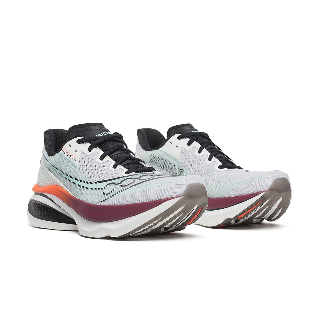 Saucony Endorphin Azura herre løbesko i grå og lilla farver