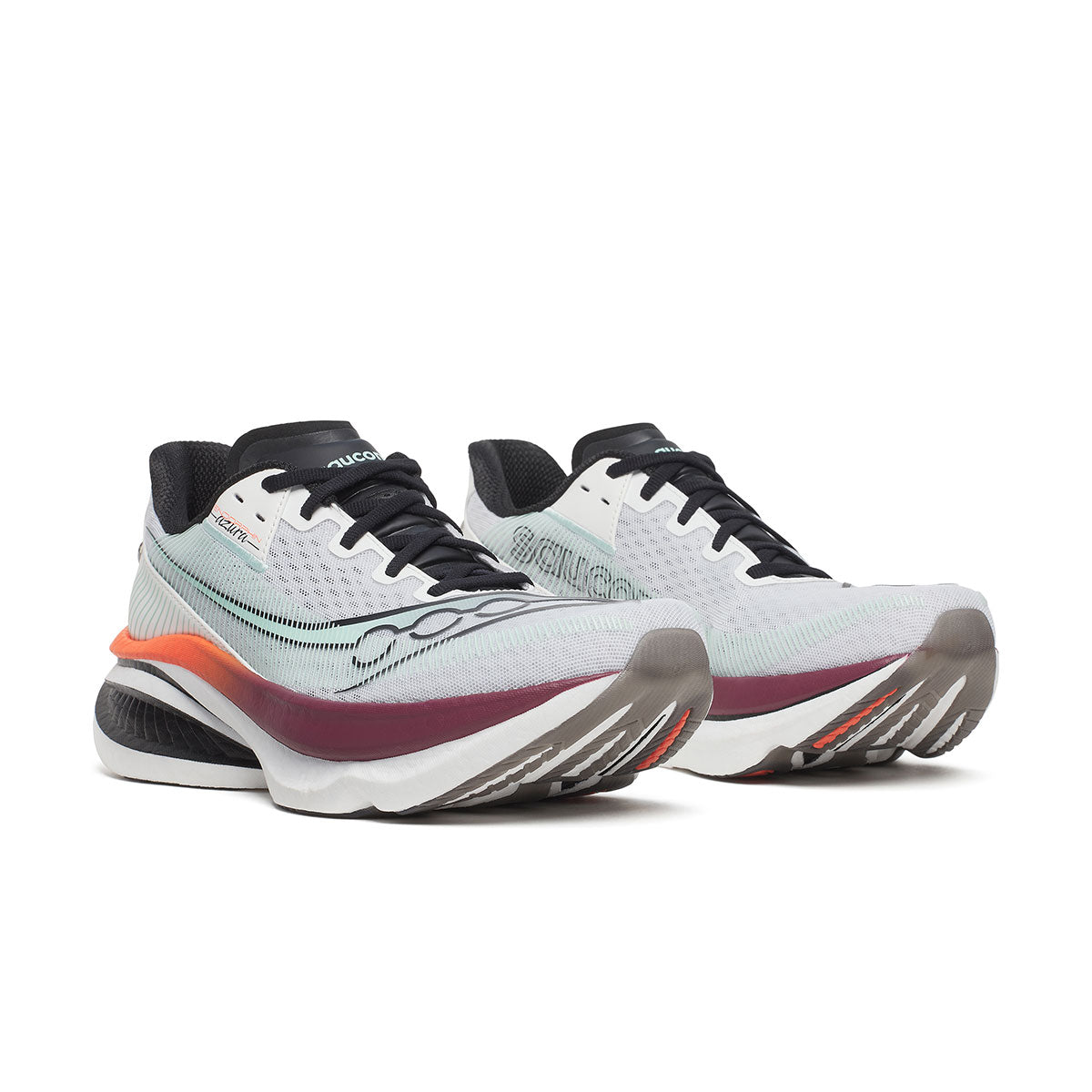 Saucony Endorphin Azura herre løbesko i grå og lilla farver