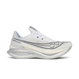 Saucony Endorphin Pro 5 herre løbesko i hvid og grå