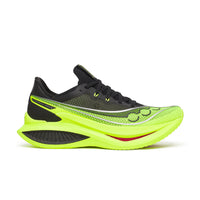Saucony Endorphin Pro 5 herre løbesko i sort og neon grøn