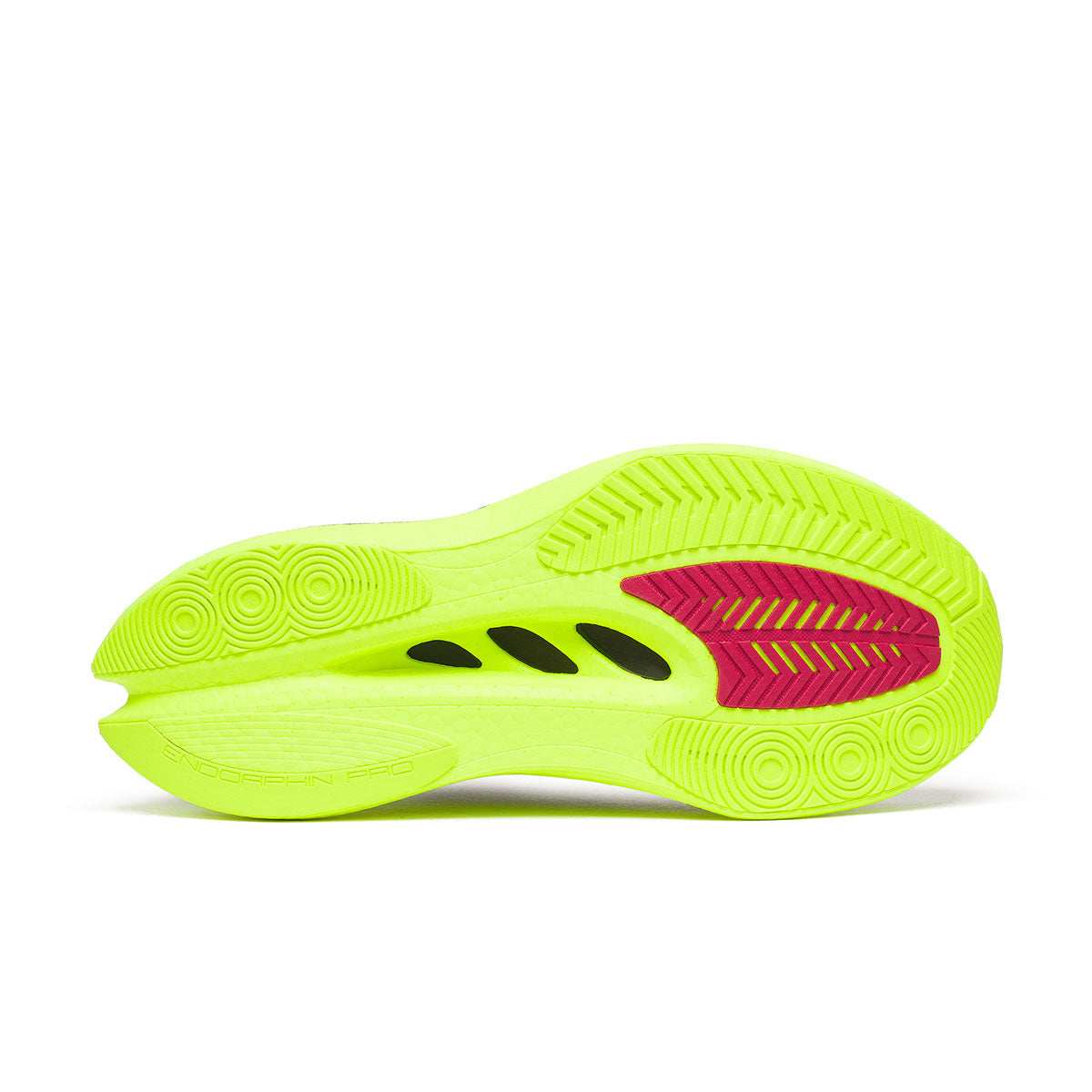 Saucony Endorphin Pro 5 herre løbesko sål i neonfarver