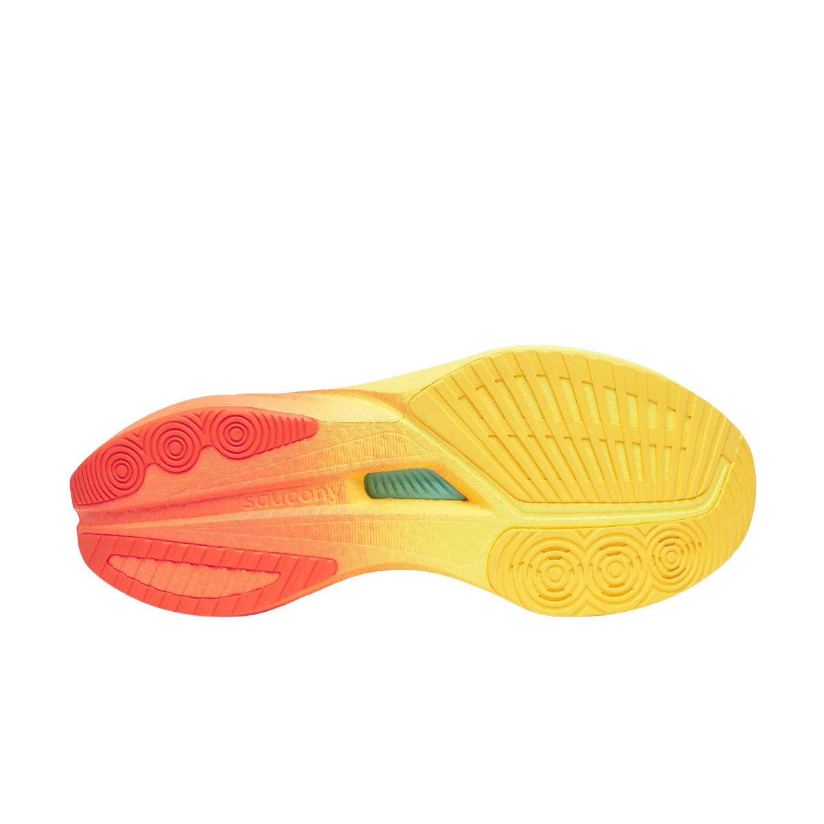 Saucony Endorphin Speed 5 Herre løbesko sål i gul og rød
