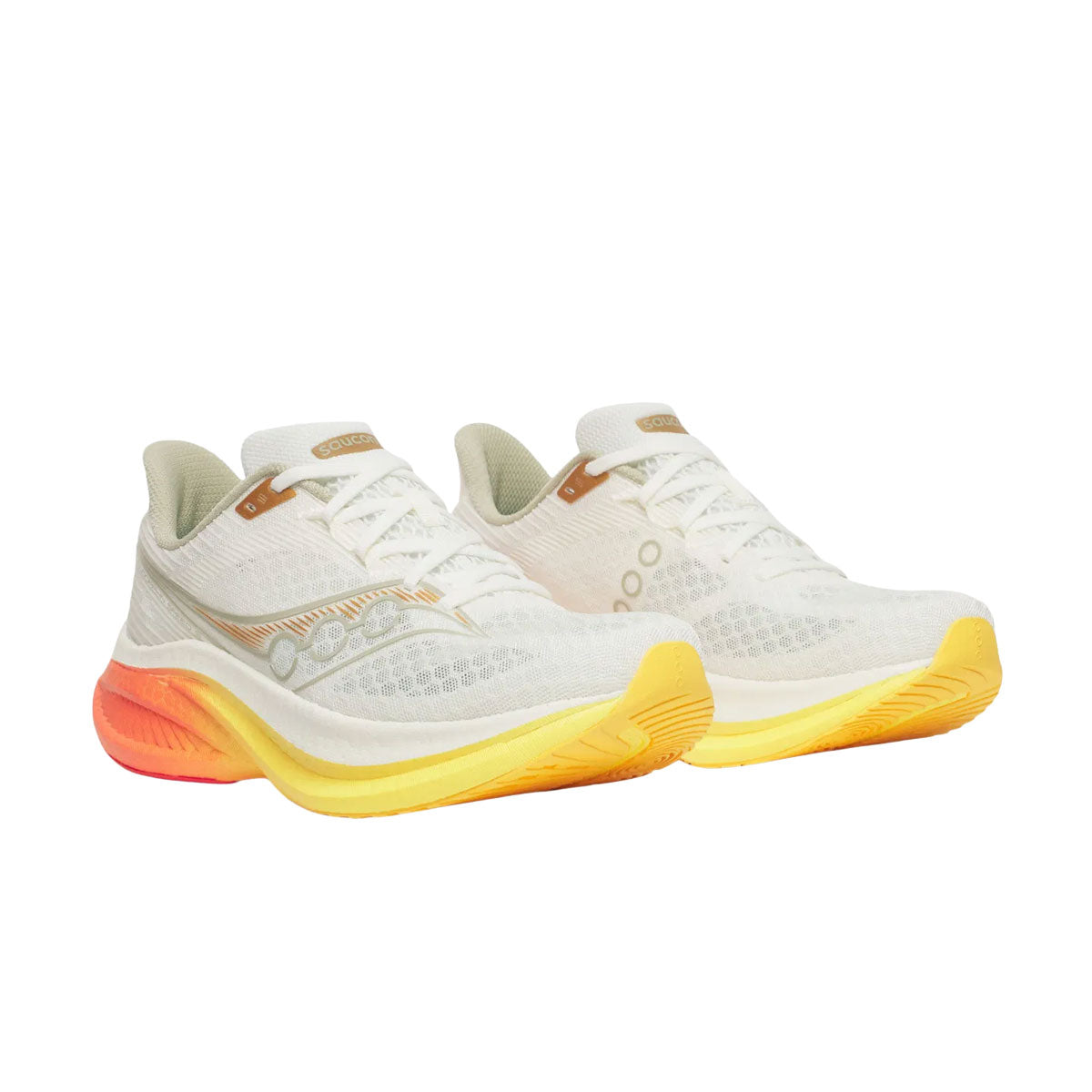 Saucony Endorphin Speed 5 Herre løbesko i hvid og gul farve