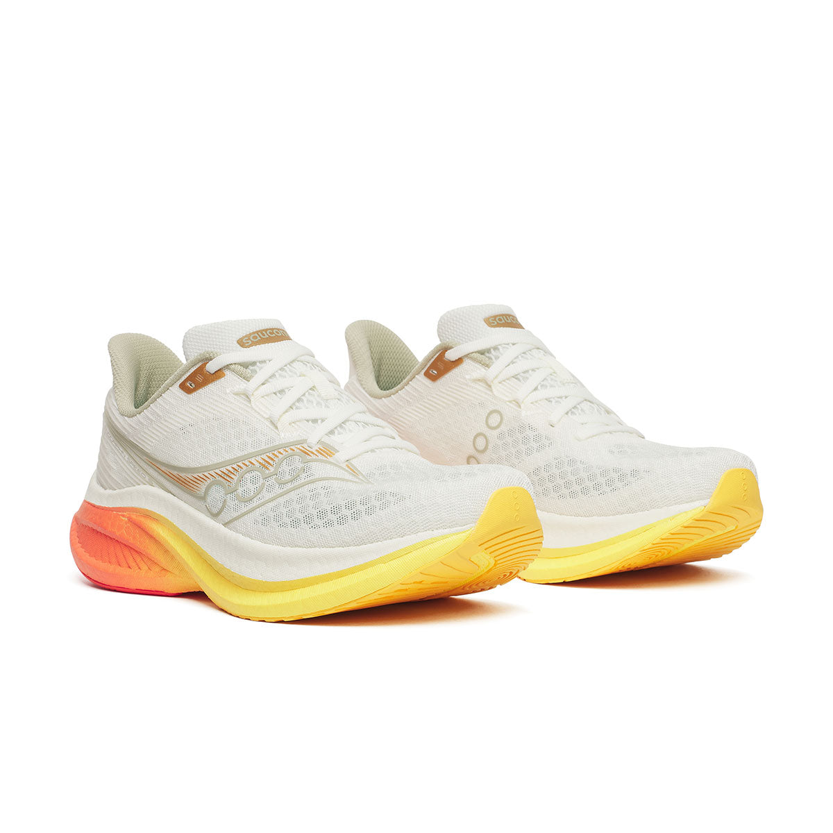 Saucony Endorphin Speed 5 Herre løbesko i hvid og gul