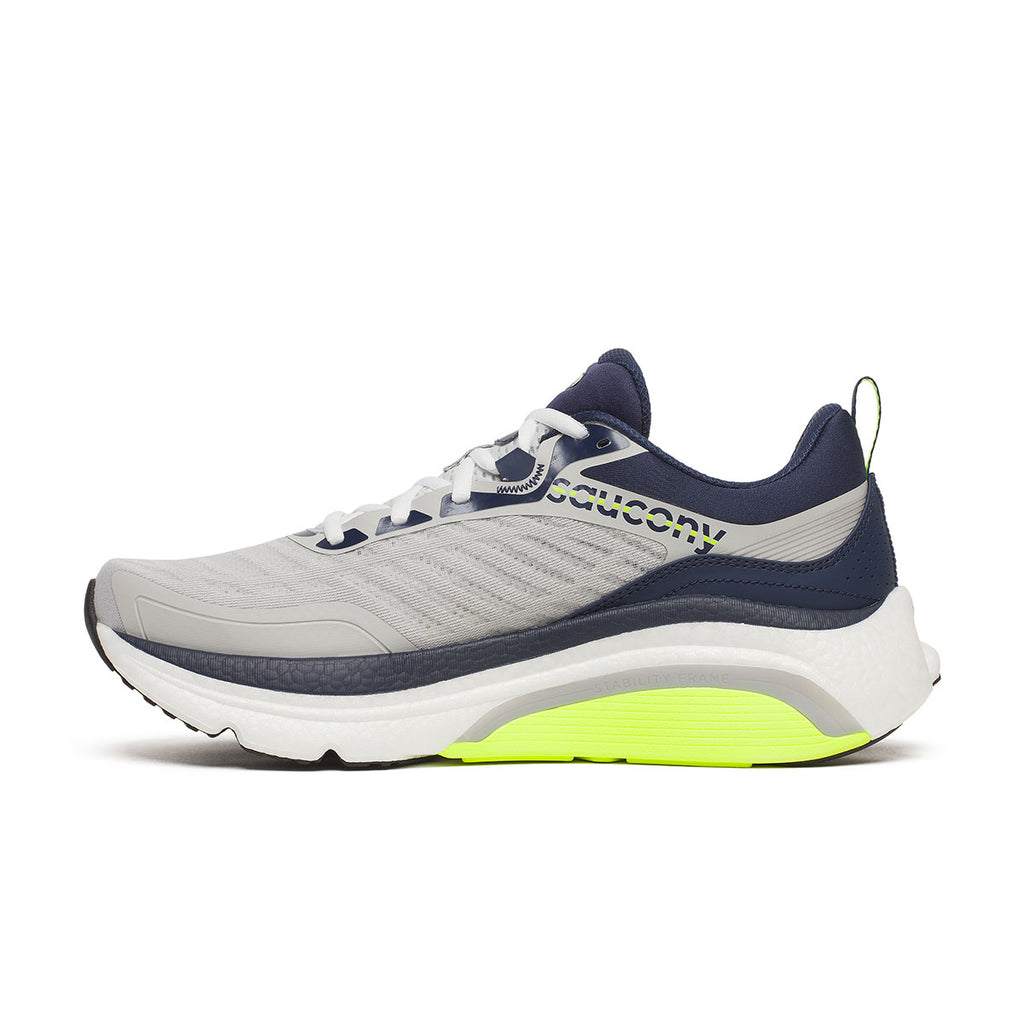 Saucony Omni 23 ST herre løbesko i grå og navy blå