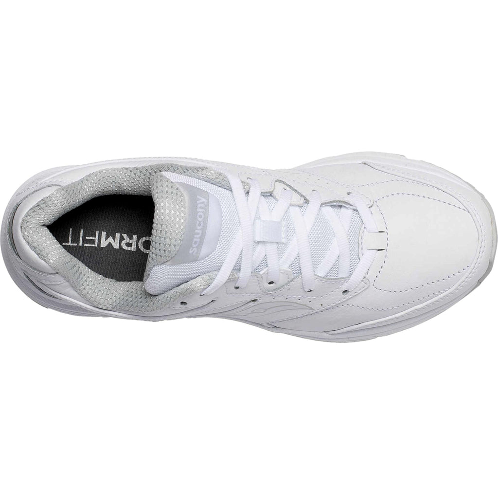 Saucony Integrity Walker 3 Dame – hvid, ovenfra