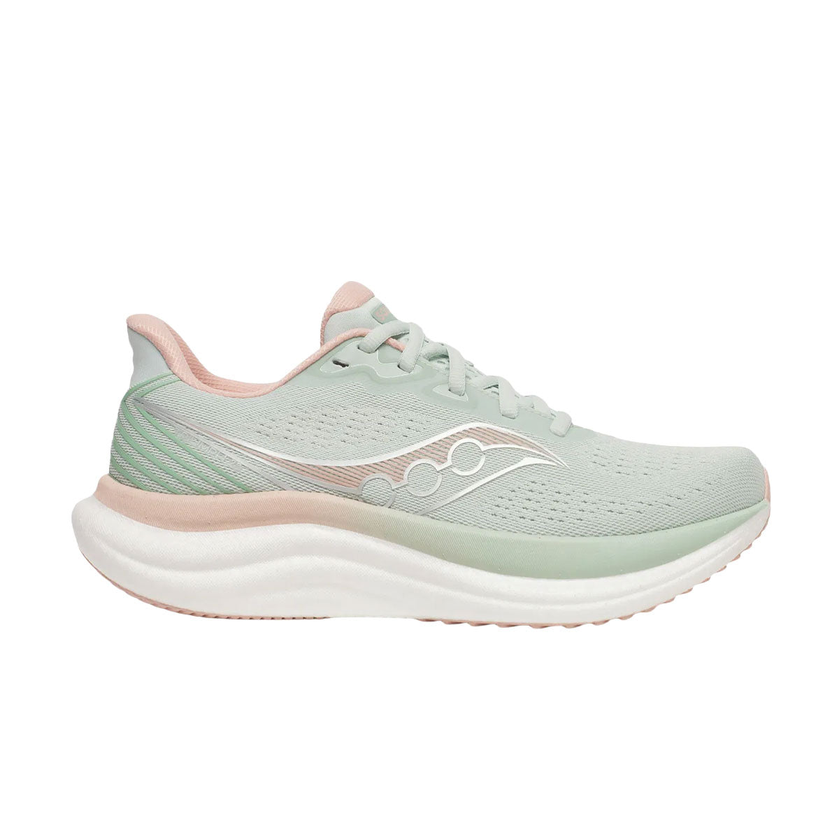 Løbesko fra Saucony Triumph 23 Dame i grøn og lyserød