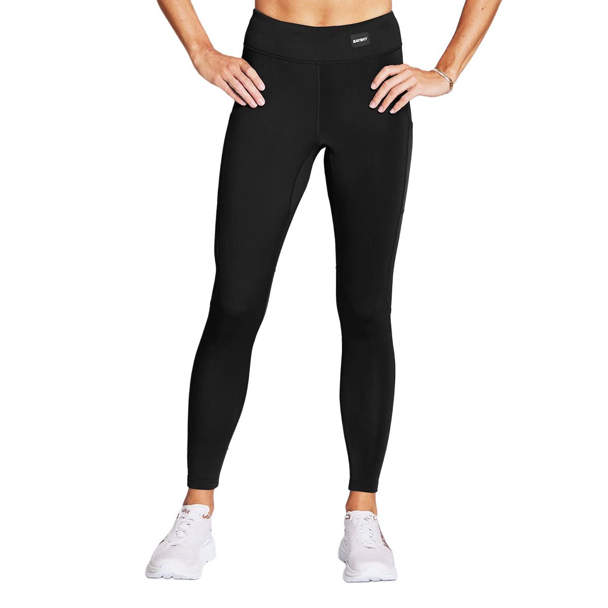 Saysky Blaze+ lange vintertights til damer i sort
